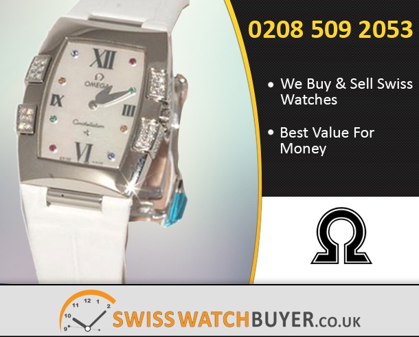 Buy OMEGA Constellation Quadrella Watches