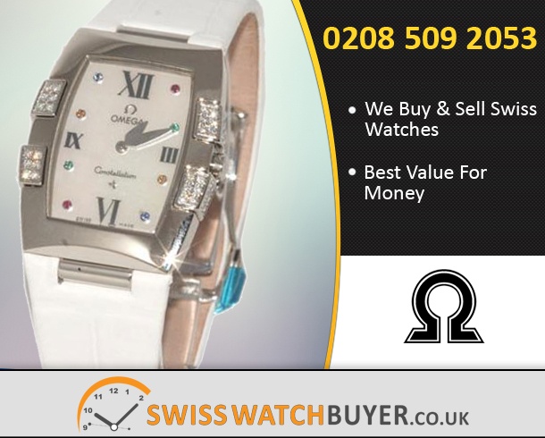 Pre-Owned OMEGA Constellation Quadrella Watches