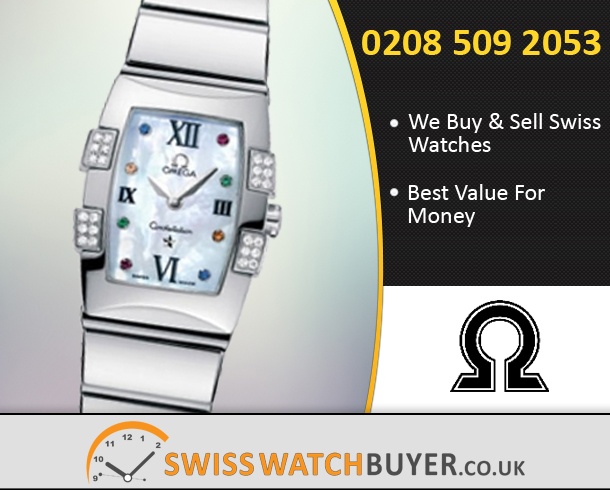 Buy OMEGA Constellation Quadrella Watches