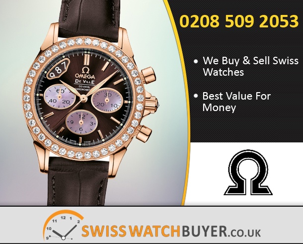 Buy OMEGA De Ville Co-Axial Ladies Watches