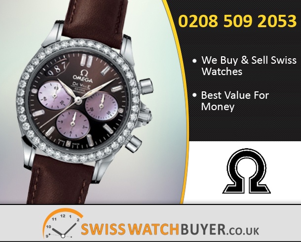 Buy OMEGA De Ville Co-Axial Ladies Watches