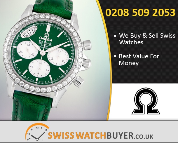 Buy OMEGA De Ville Co-Axial Ladies Watches