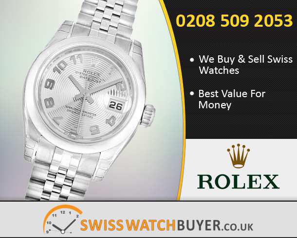 Sell Your Rolex Lady Datejust Watches