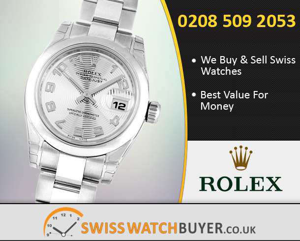 Sell Your Rolex Lady Datejust Watches