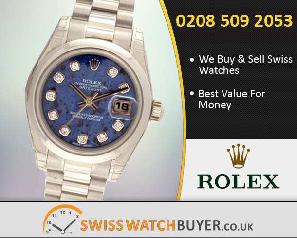 Sell Your Rolex Lady Datejust Watches