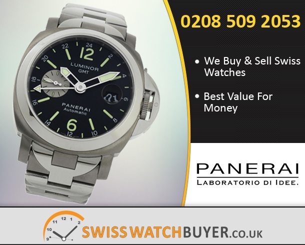 Sell Your Officine Panerai Luminor GMT Watches