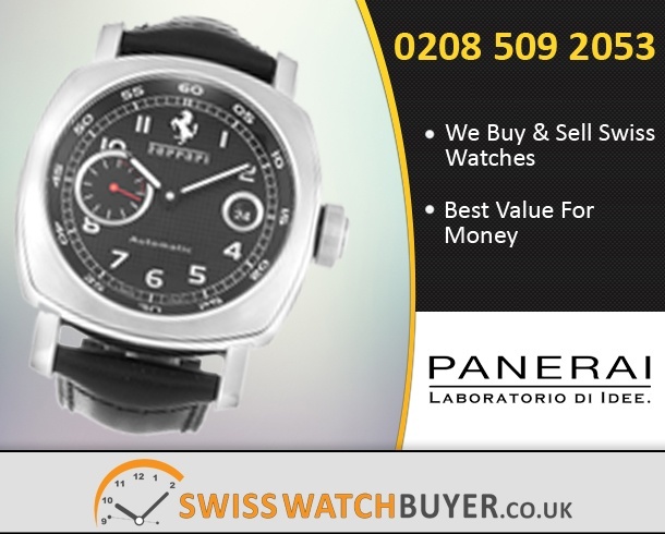 Sell Your Officine Panerai Ferrari Watches