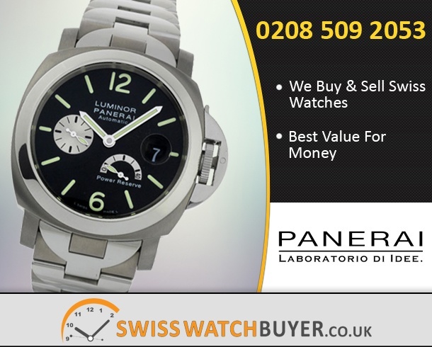Sell Your Officine Panerai Luminor Power Reserve Watches Sell Your Officine Panerai Luminor Power Reserve Watches