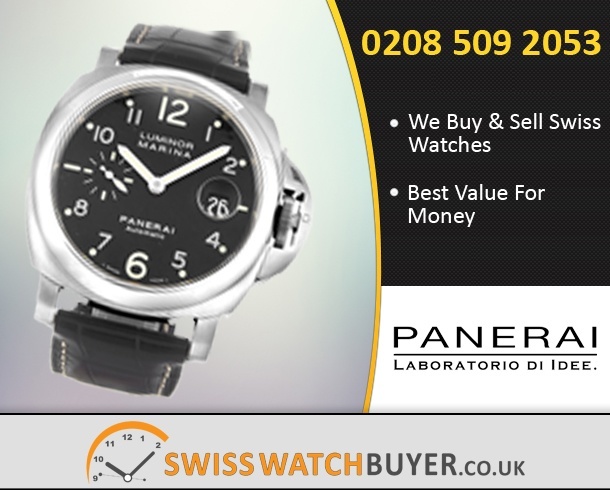 Sell Your Officine Panerai Luminor Marina Watches