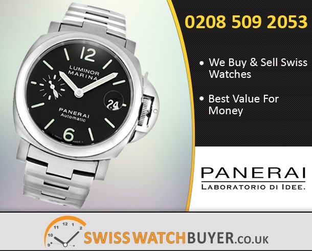 Sell Your Officine Panerai Luminor Marina Watches