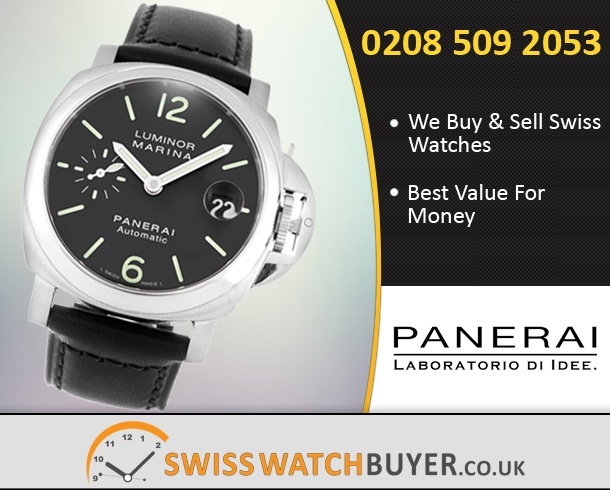 Sell Your Officine Panerai Luminor Marina Watches