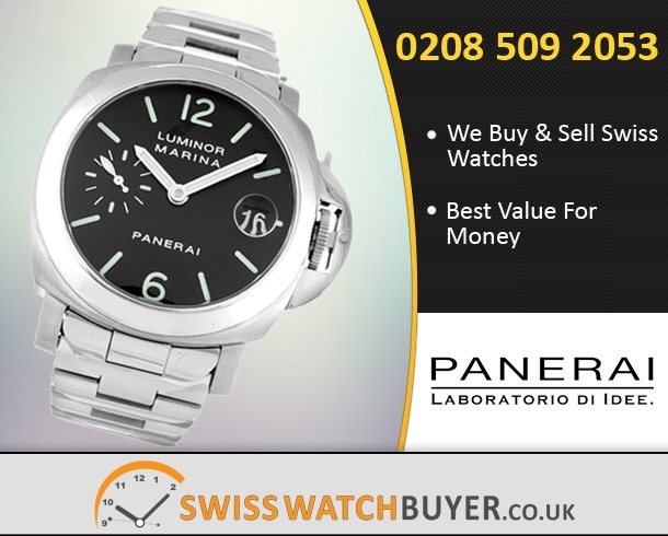 Sell Your Officine Panerai Luminor Marina Watches