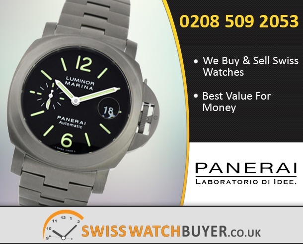 Sell Your Officine Panerai Luminor Marina Watches