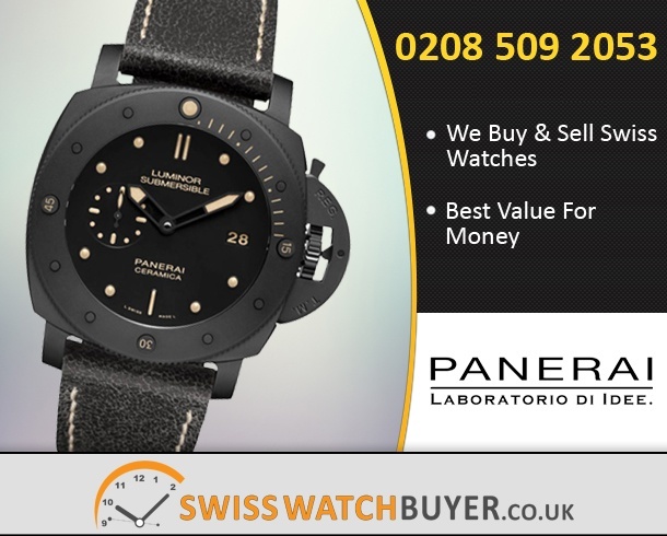 Sell Your Officine Panerai Luminor Submersible Watches