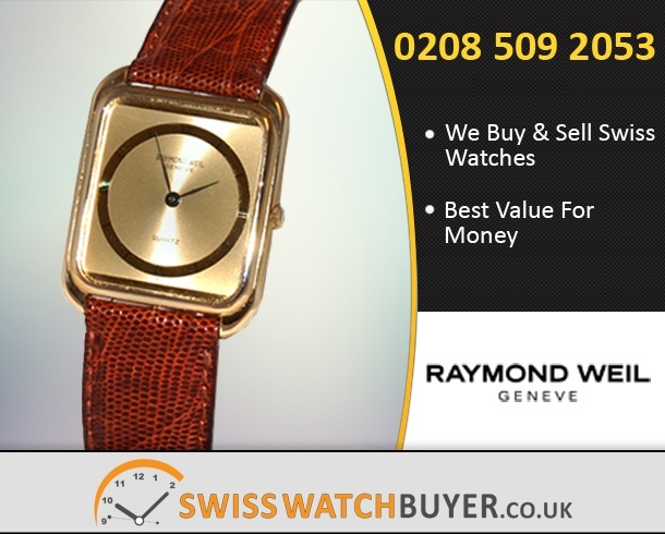 Sell Your Raymond Weil Gold Collection Watches