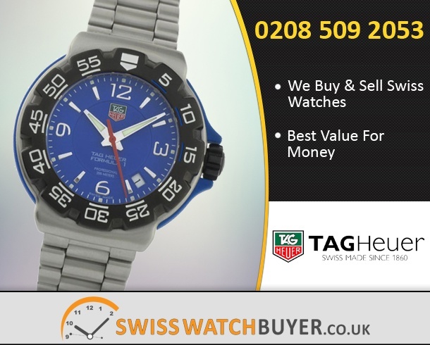 Sell Your Tag Heuer Formula 1 Watches