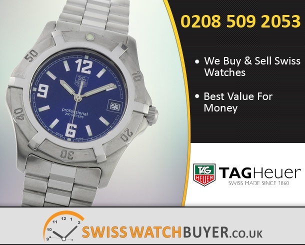 Sell Your Tag Heuer 2000 Exclusive Watches