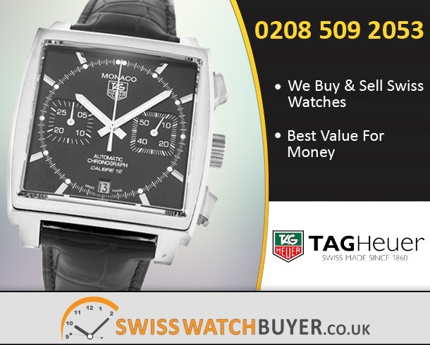 Sell Your Tag Heuer Monaco Watches