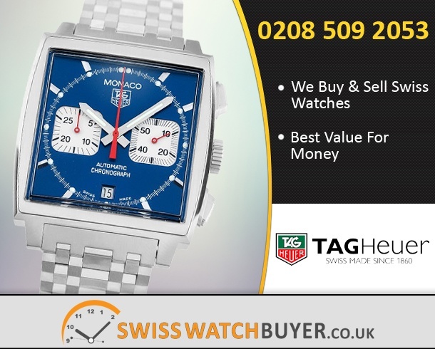 Sell Your Tag Heuer Monaco Watches