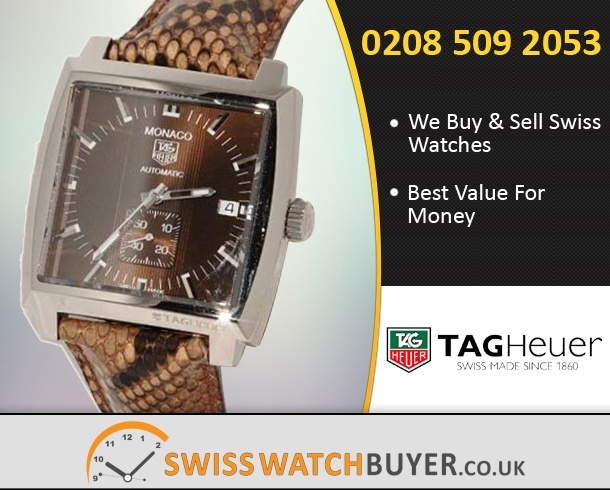 Sell Your Tag Heuer Monaco Watches