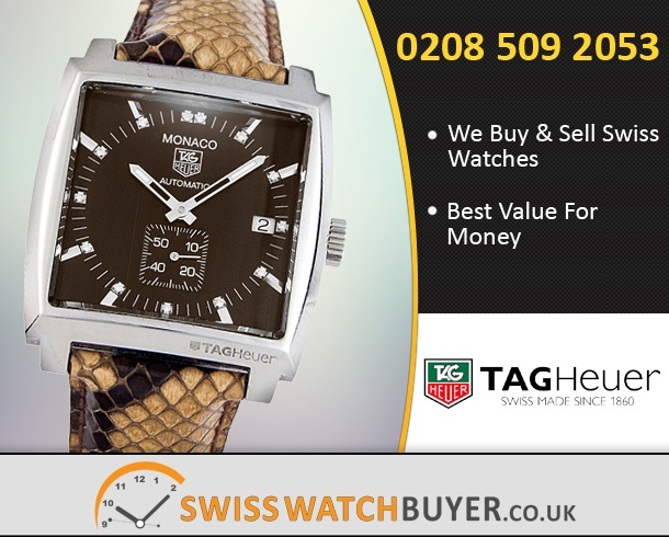 Sell Your Tag Heuer Monaco Watches