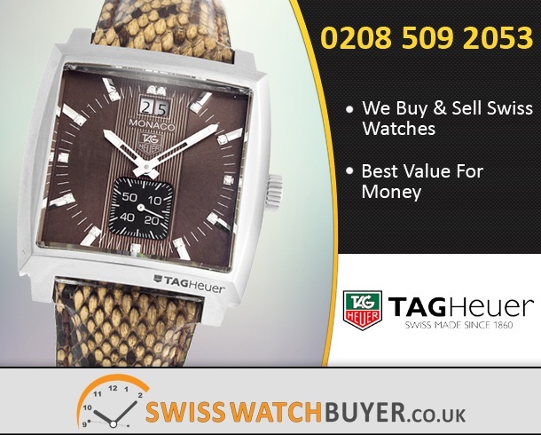 Sell Your Tag Heuer Monaco Watches