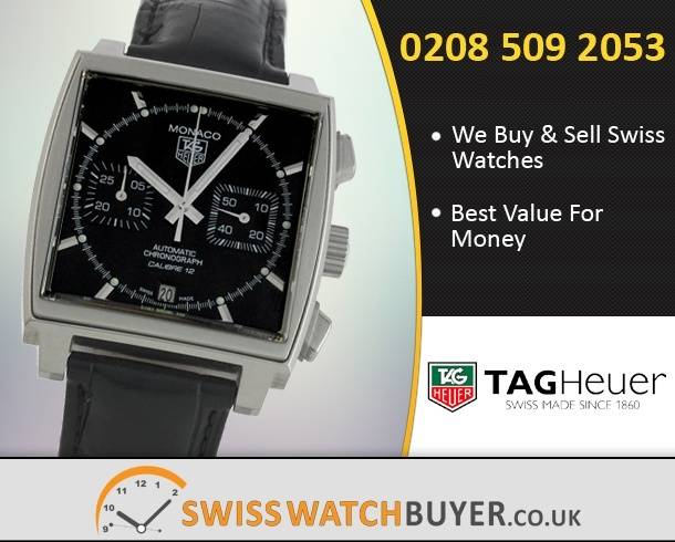 Sell Your Tag Heuer Monaco Watches