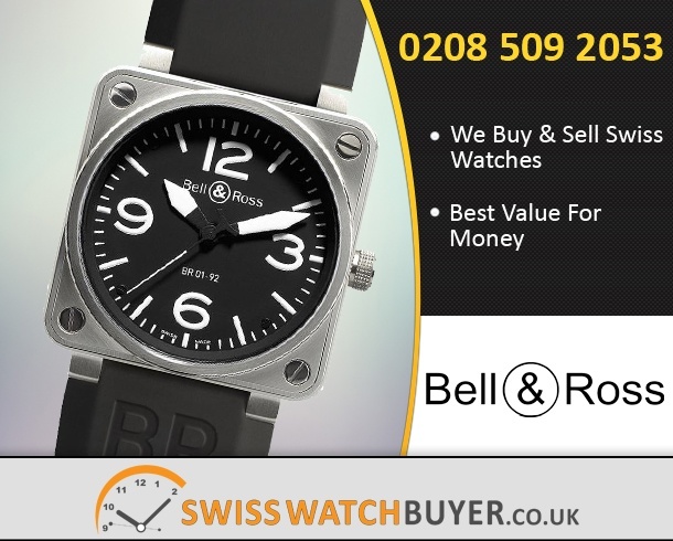 Pre-Owned Bell and Ross BR01-94 Chronograph Watches