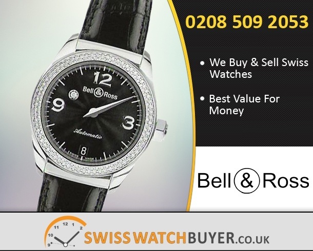 Pre-Owned Bell and Ross Mystery Diamond Watches