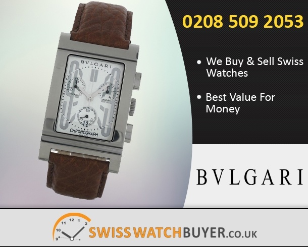 Pre-Owned Bvlgari Rettangolo Watches