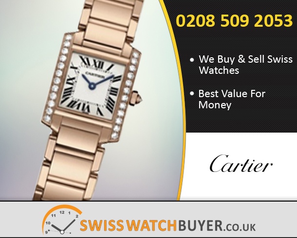 Sell Your Cartier Tank Francaise Watches