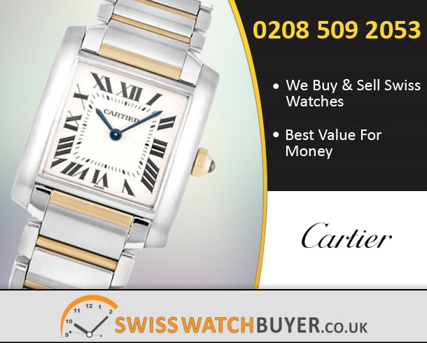 Sell Your Cartier Tank Francaise Watches