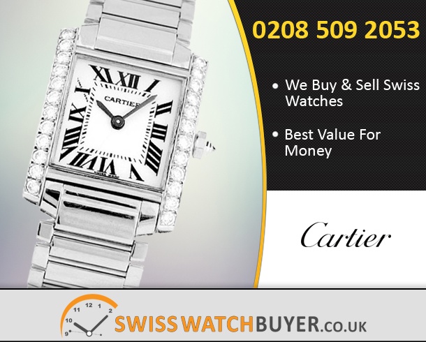 Sell Your Cartier Tank Francaise Watches