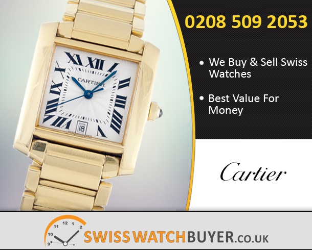 Buy Cartier Tank Francaise Watches