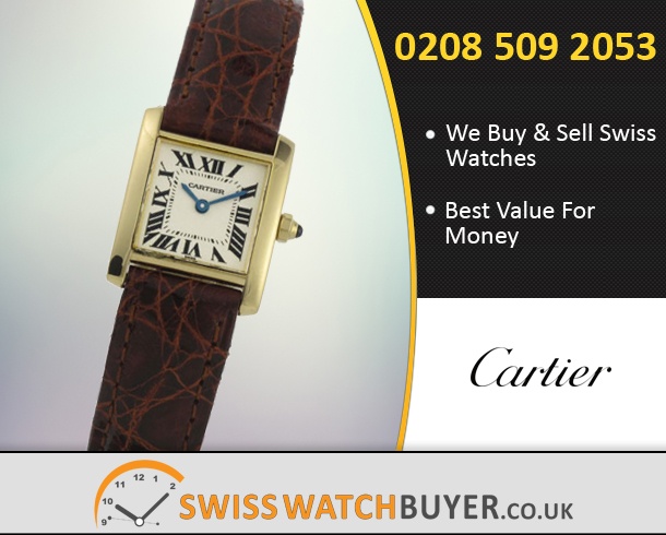 Sell Your Cartier Tank Francaise Watches