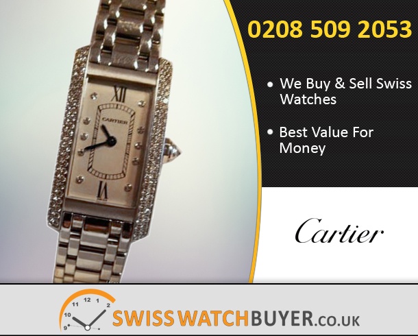 Sell Your Cartier Tank Americaine Watches