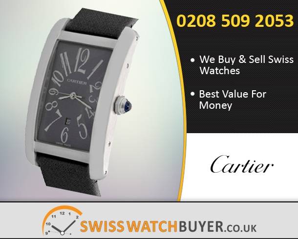 Sell Your Cartier Tank Americaine Watches