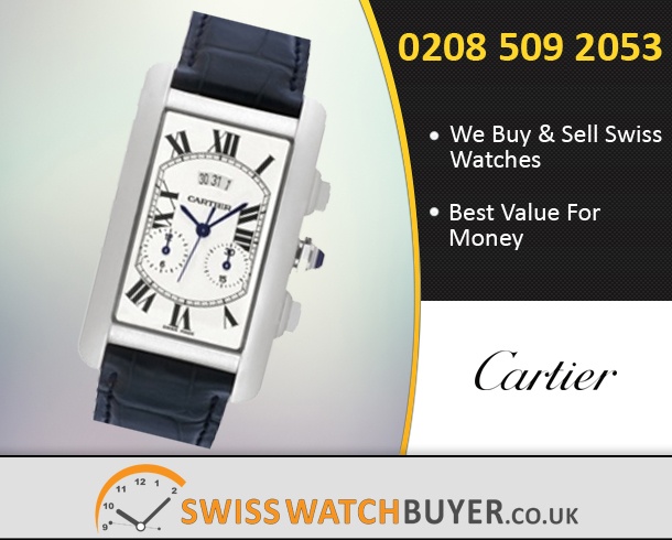 Sell Your Cartier Tank Americaine Watches