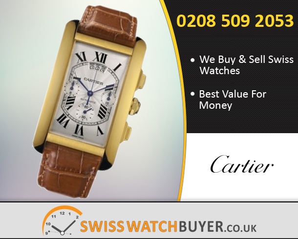 Sell Your Cartier Tank Americaine Watches