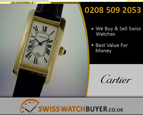 Sell Your Cartier Tank Americaine Watches