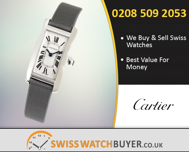 Sell Your Cartier Tank Americaine Watches