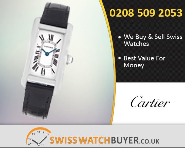 Sell Your Cartier Tank Americaine Watches