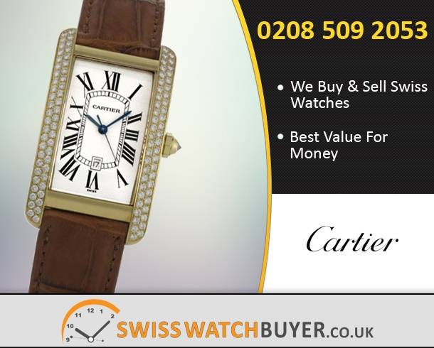 Sell Your Cartier Tank Americaine Watches