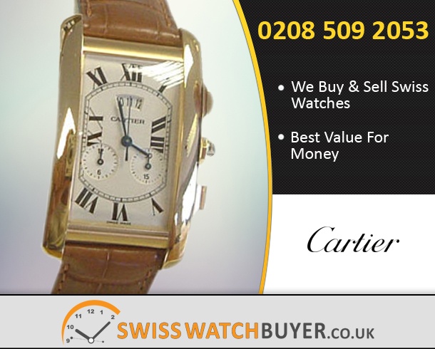 Sell Your Cartier Tank Americaine Watches