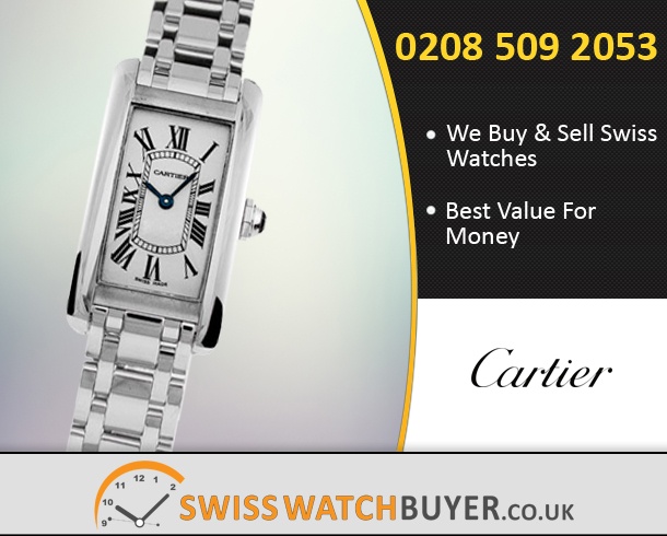 Sell Your Cartier Tank Americaine Watches