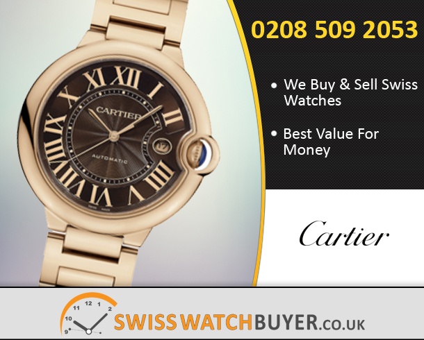 Sell Your Cartier Ballon Bleu Watches