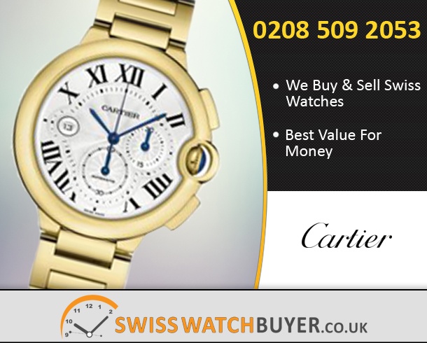 Sell Your Cartier Ballon Bleu Watches