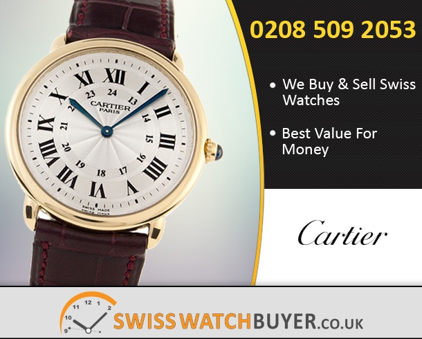 Sell Your Cartier Ronde Solo Watches