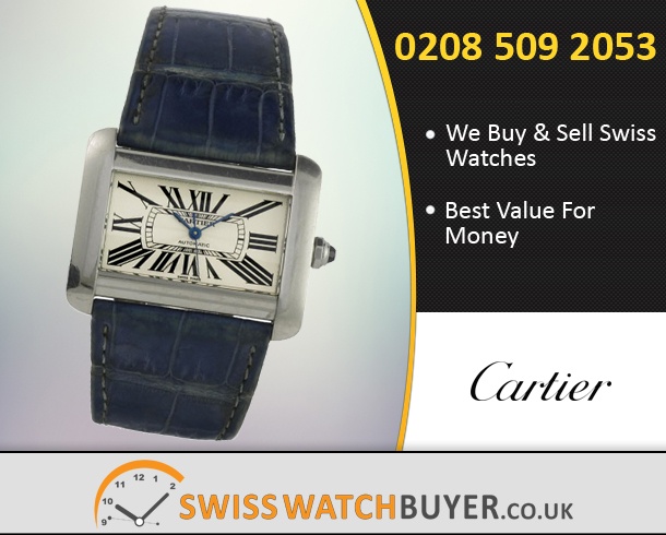 Buy or Sell Cartier Tank Divan Watches Buy or Sell Cartier Tank Divan Watches