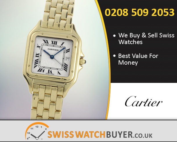 Sell Your Cartier Panthere Watches